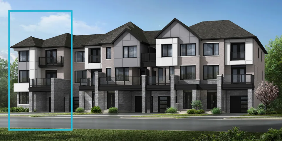 Artist's rendering of the Brondesbury Corner model at The Nine