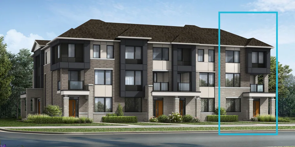 Artist's rendering of the Clarence End model at The Nine