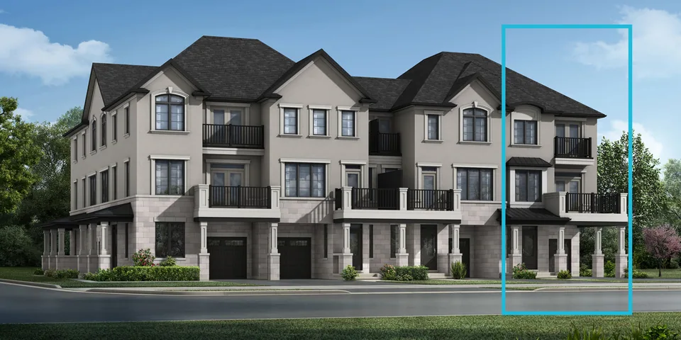 Artist's rendering of the Richmond End model at The Nine
