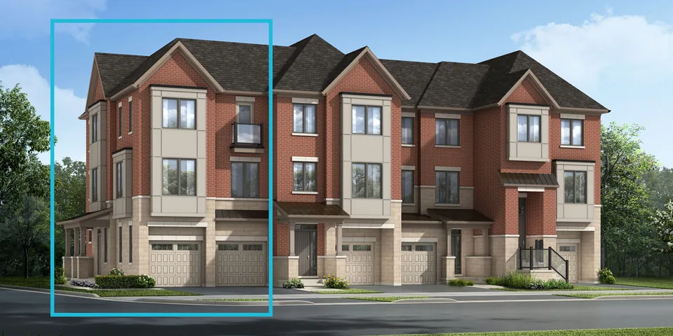 Artist's rendering of the Stonebridge Corner model at The Nine