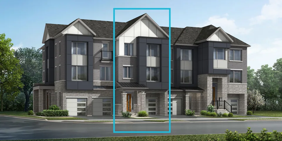 Artist's rendering of the Uxbridge model at The Nine